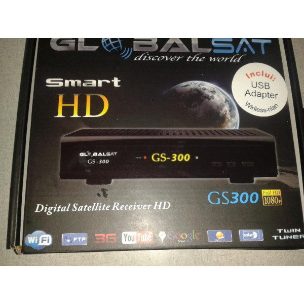 Receptor Globalsat GS300 Smart HD