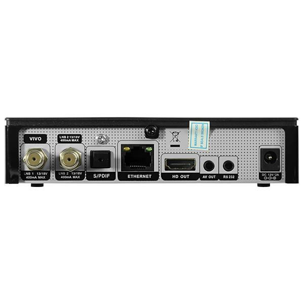 Receptor Audisat URUS K10 Full HD ACM/2 LNB/Wi-Fi