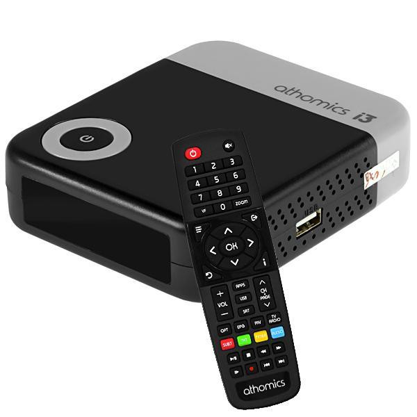 Receptor FTA Athomics i3 Wi-Fi IPTV HDMI 