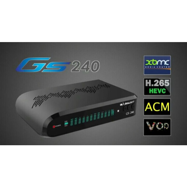 Receptor Globalsat GS 240 ACM IPTV IKS SKS