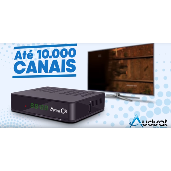 Receptor Audisat C1 Wi-Fi LAN HDMI 