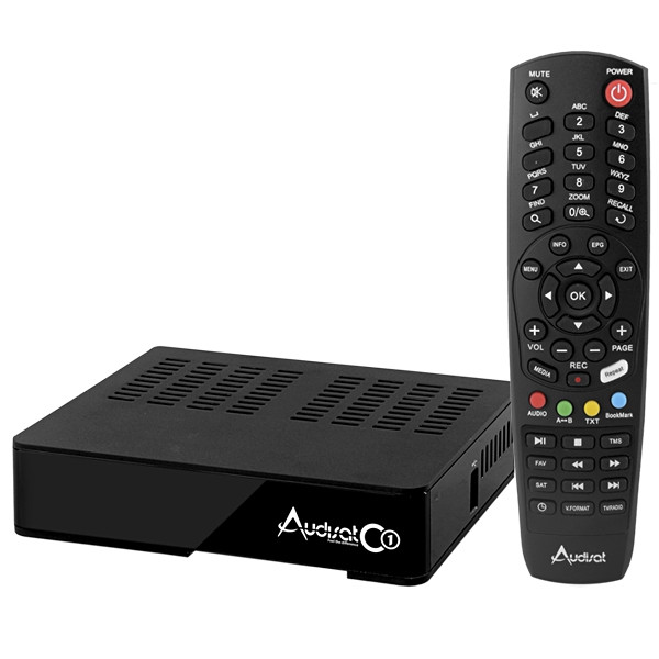 Receptor Audisat C1 Wi-Fi LAN HDMI USB 