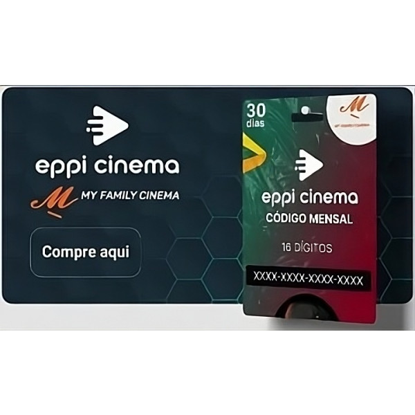 Cartão Eppi cinema | 30 dias