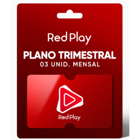 Cartão Redplay Trimestral