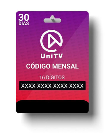 Recarga Unitv Mensal